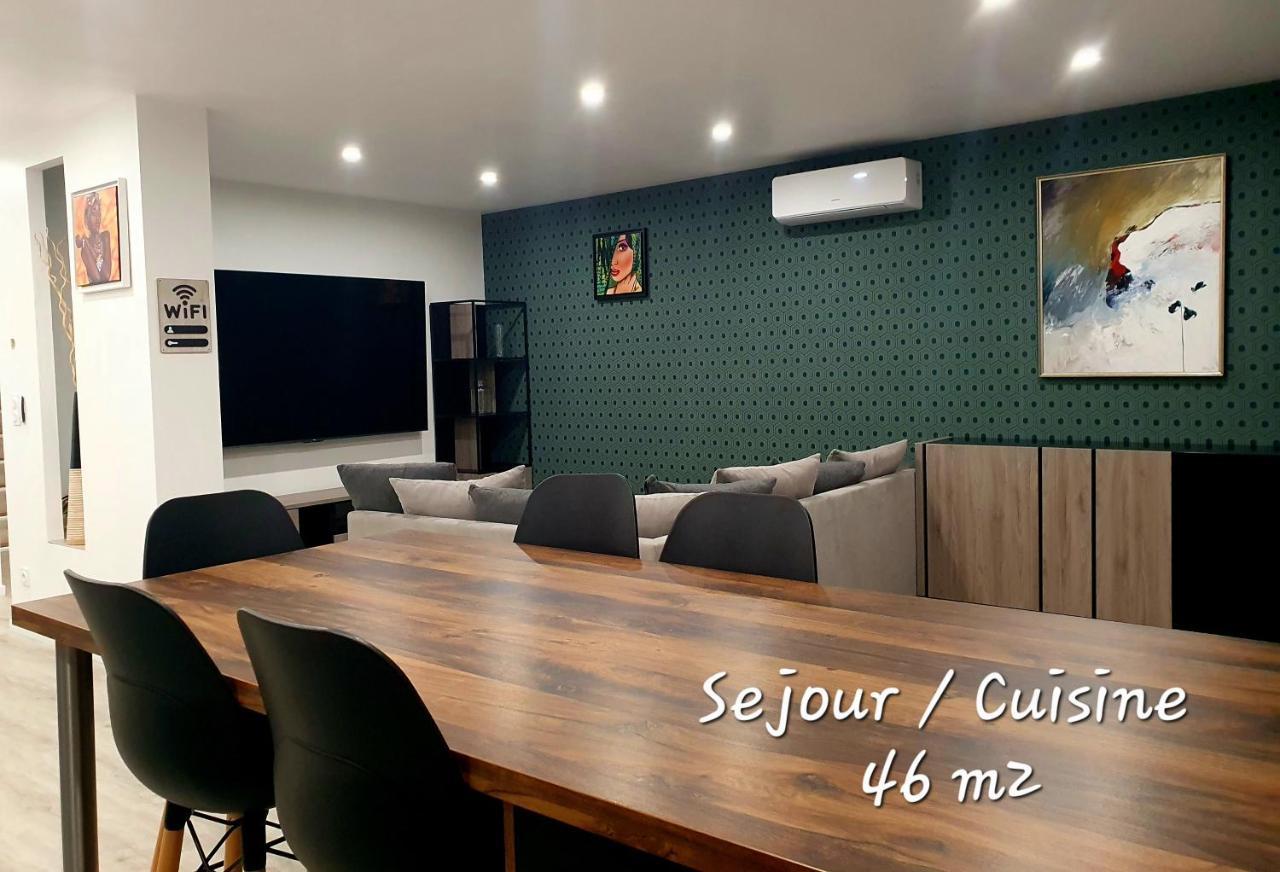 Belle Contemporaine 10/12 Personnes Villa Pont-du-Chateau